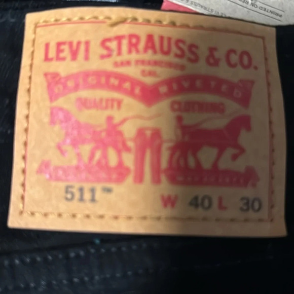 Men's Levi's Jeans 511. 40/30 New With Tags. #13 - Picture 5 of 5